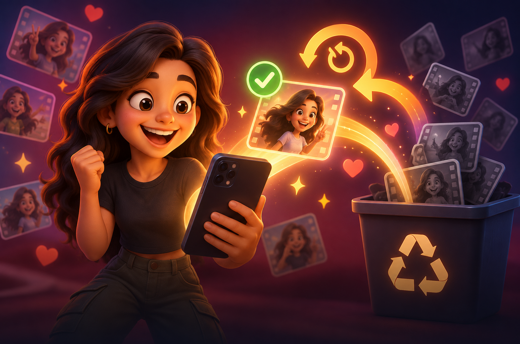 Tiktok′ta Silinen İçerikleri Geri Getirme!